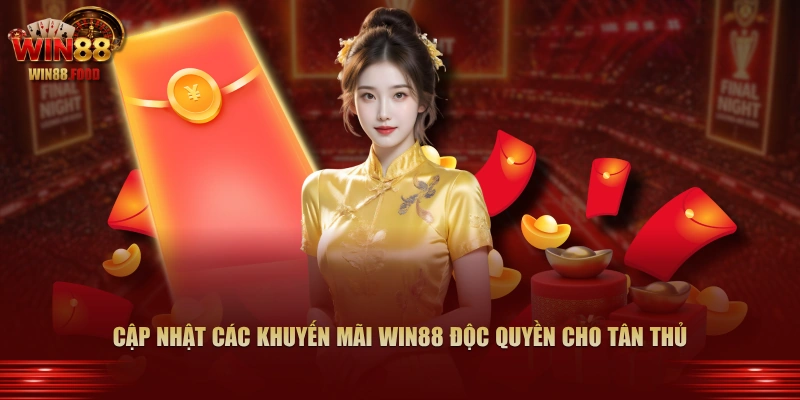 Cập nhật các khuyến mãi WIN88 độc quyền cho tân thủ