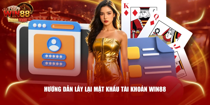 Hướng dẫn lấy lại mật khẩu tài khoản WIN88