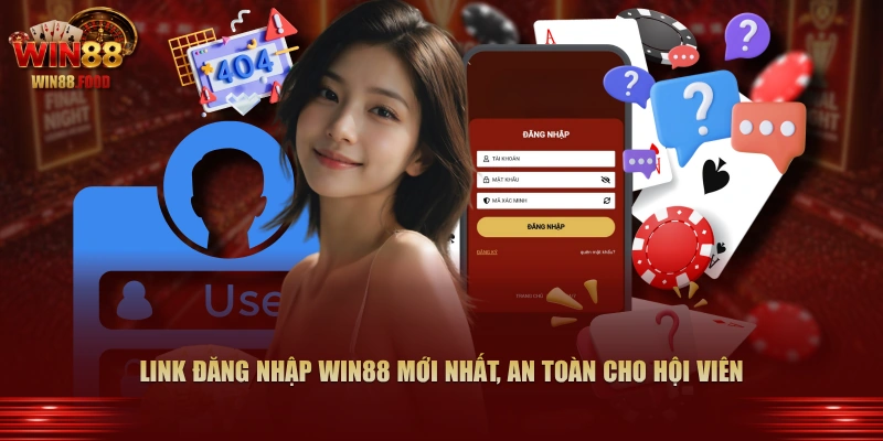Link đăng nhập WIN88 mới nhất, an toàn cho hội viên