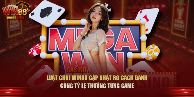 Luật Chơi WIN88 cập nhật rõ cách đánh cùng tỷ lệ thưởng từng game