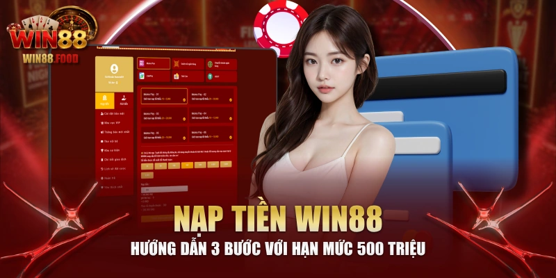 Nạp Tiền WIN88 - Hướng Dẫn 3 Bước Với Hạn Mức 500 Triệu